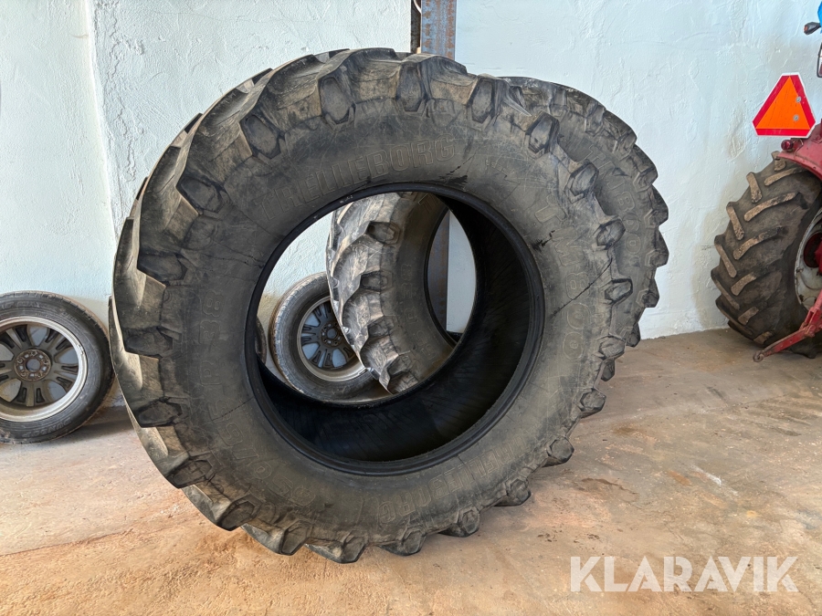Traktordäck 2 st Trelleborg TM800 650/65R38