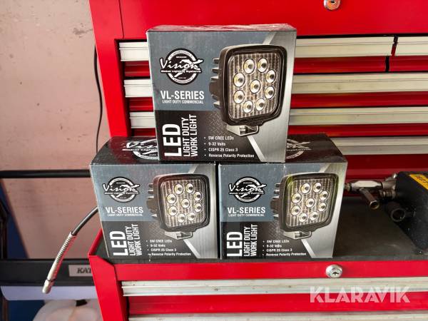 Led arbetsbelysning Vision X VL 45W 3st