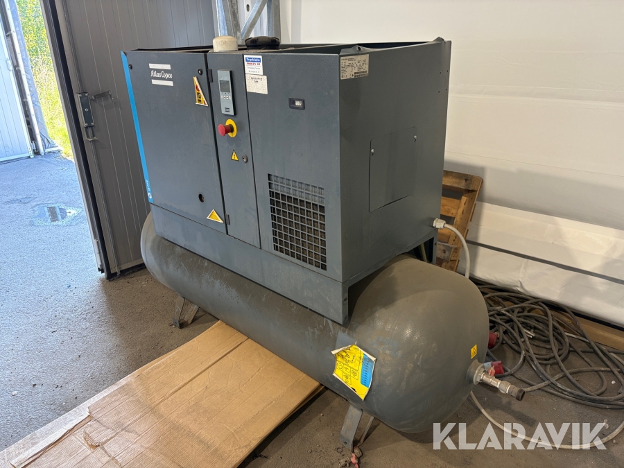Industrikompressor Atlas copco Airpower G7FF
