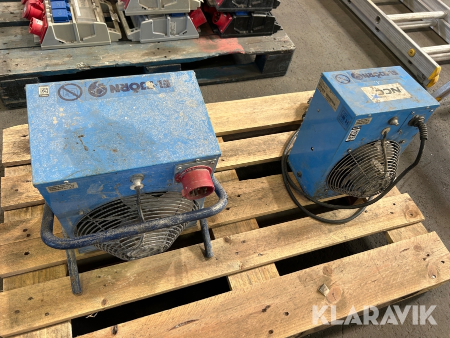 Värmefläktar El-Björn 6 & 9 KW 3-fas
