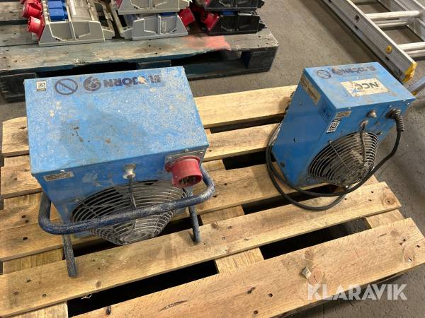 Värmefläktar El-Björn 6 & 9 KW 3-fas