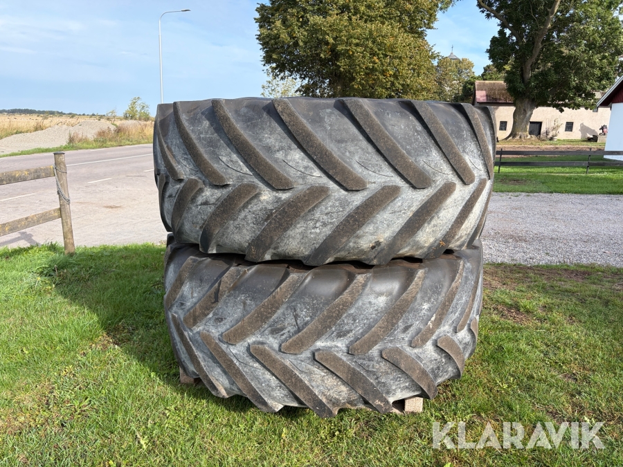 Lantbruksdäck på fälg Michelin 710/60R42 2 st