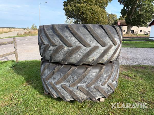 Lantbruksdäck på fälg Michelin 710/60R42 2 st