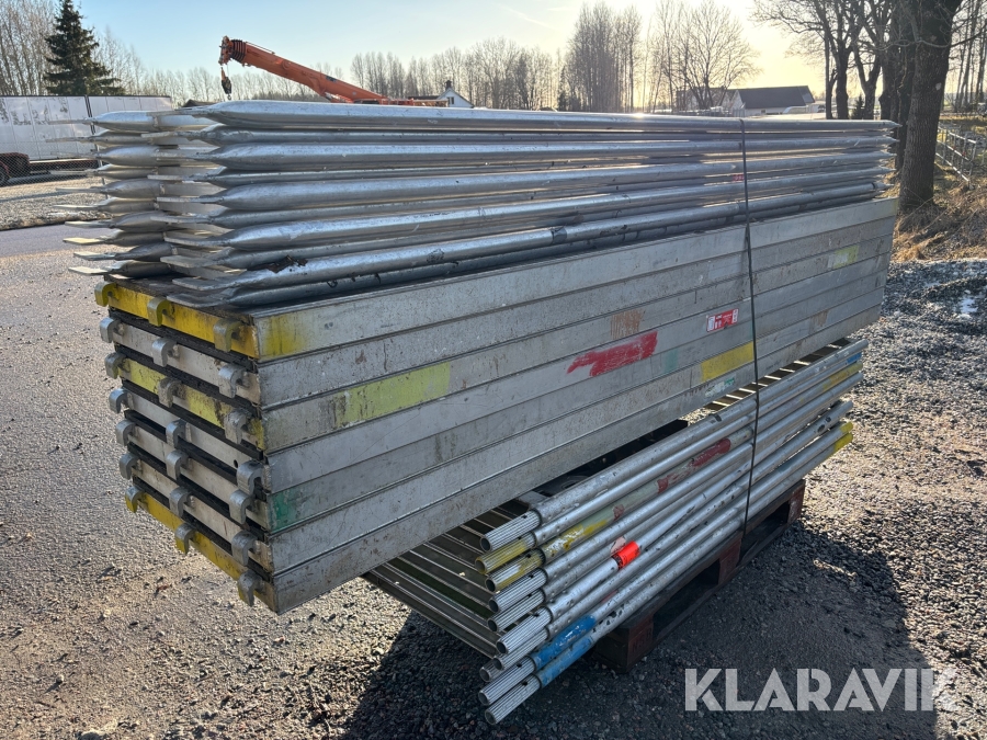 Ramställning Aluminium Layher/Altrad/Monzon ej komplett