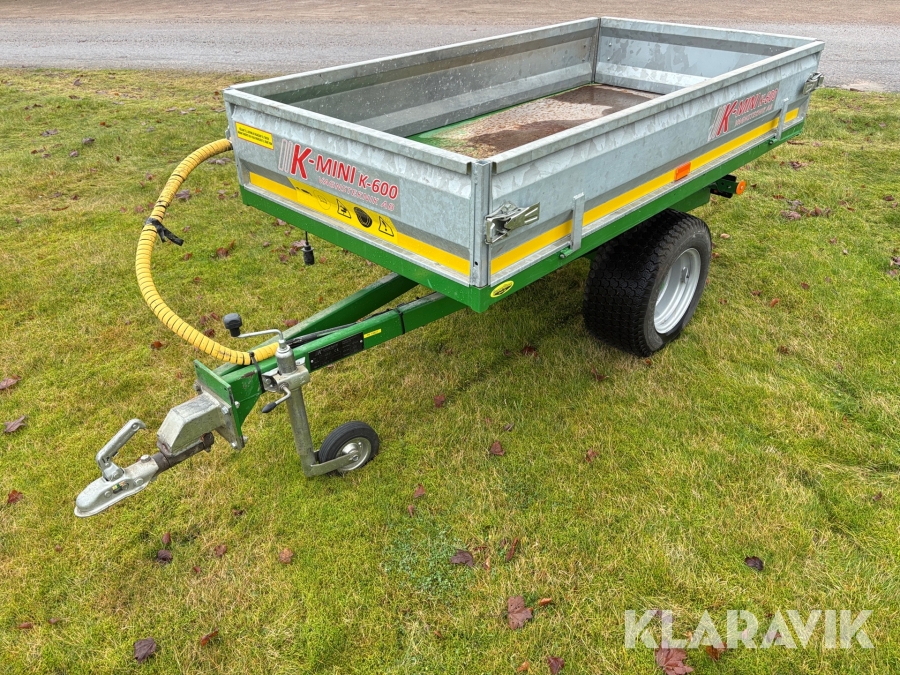 Tippkärra K-Vagnen M-600H