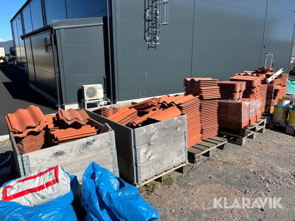 Tegelpannor cirka 500st