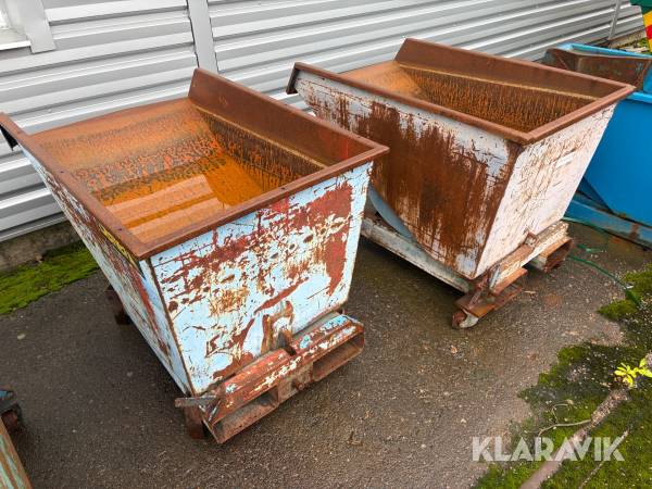 Tippcontainer 2st