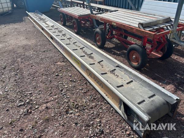 Bandtransportör Baron CX6000 EL 6m