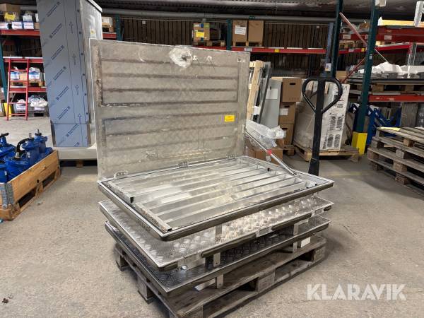 Aluminiumlucka Abat 1060x690 mm 3 st