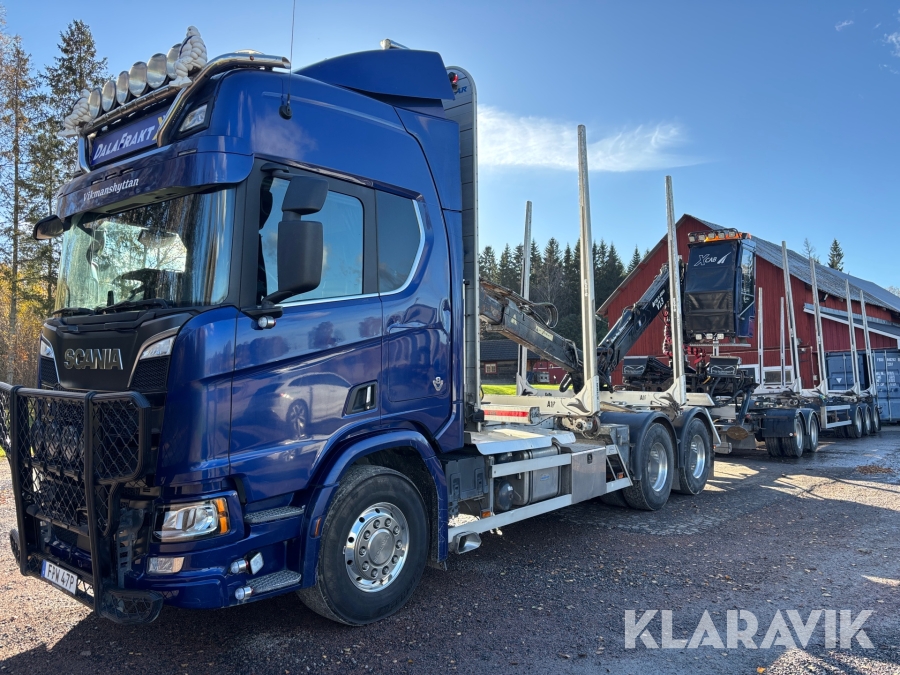 Timmerbilsekipage Scania R650 B 6X4 NB