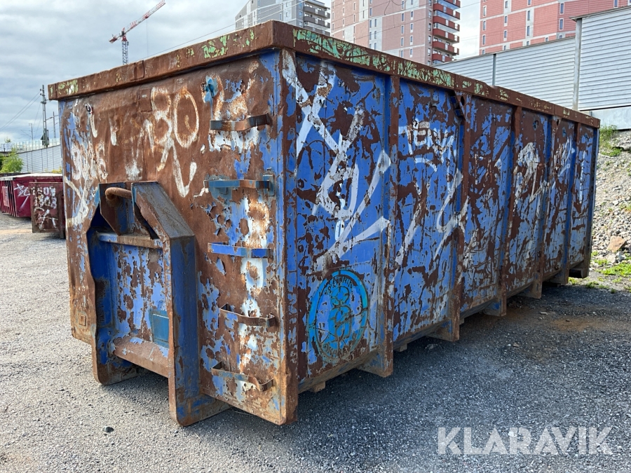 Lastväxlarcontainer 30m3