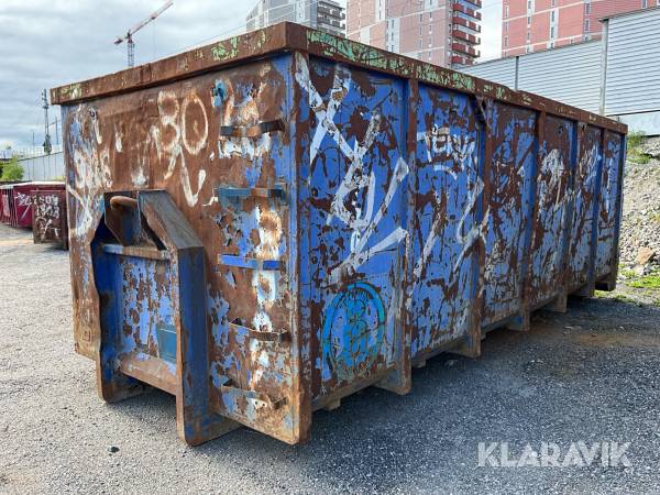 Lastväxlarcontainer 30m3
