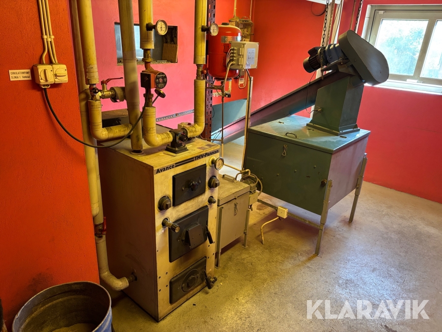 Flisuppvärmningsanläggning Iwabo 50kW