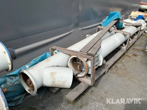 Transportskruv Wamgroup 265mm 6,2m med motor