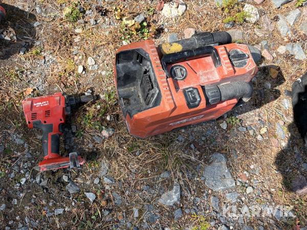 Dammsugare + popnitspistol Hilti VC 5-A22