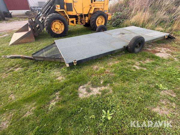 Maskinkärra / entreprenadkärra