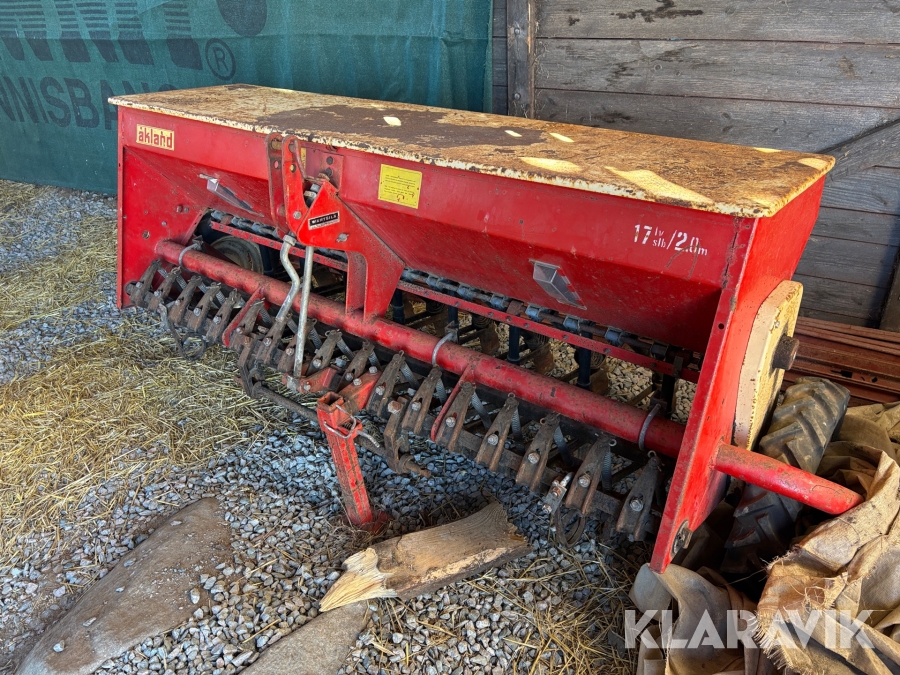 Såmaskin Wärtsilä Åkland 2m