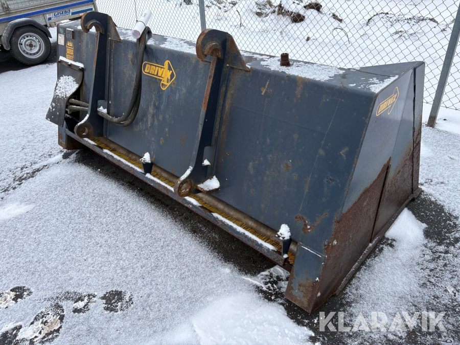 Sandspridarsskopa Drivex SS1800 med stora bm-fäste