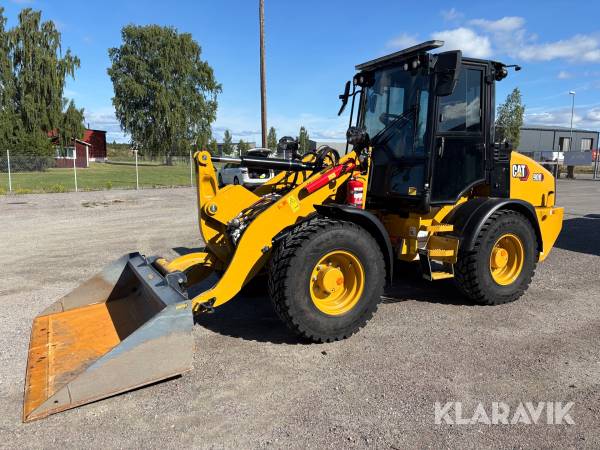 Hjullastare CAT 908 med skopa