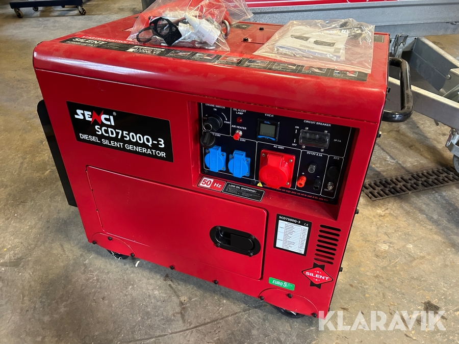 Generator Senci SCD7500Q-3