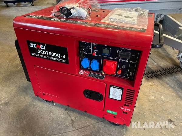 Generator Senci SCD7500Q-3