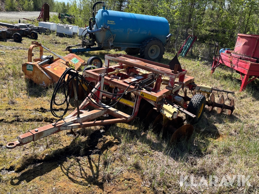 Tallriksredskap Väderstad 3,4m
