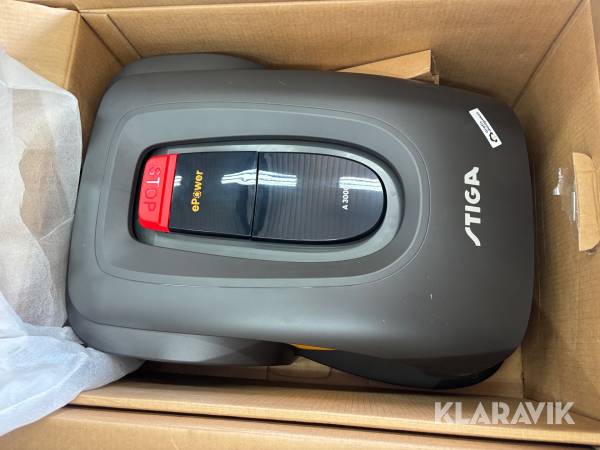NY robotgräsklippare Stiga A3000 GPS / slingfri