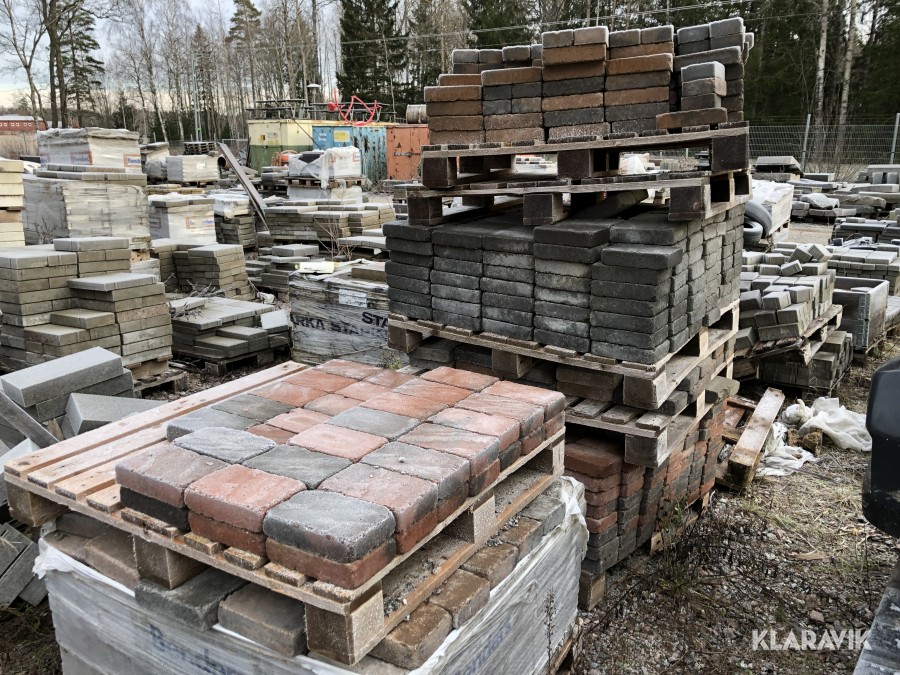 Trädgårdssten marksten ungefär 4 pall