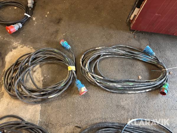 Kabel 16amp 2 st