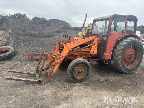 Traktor Volvo BM 350 med lastare och redskap