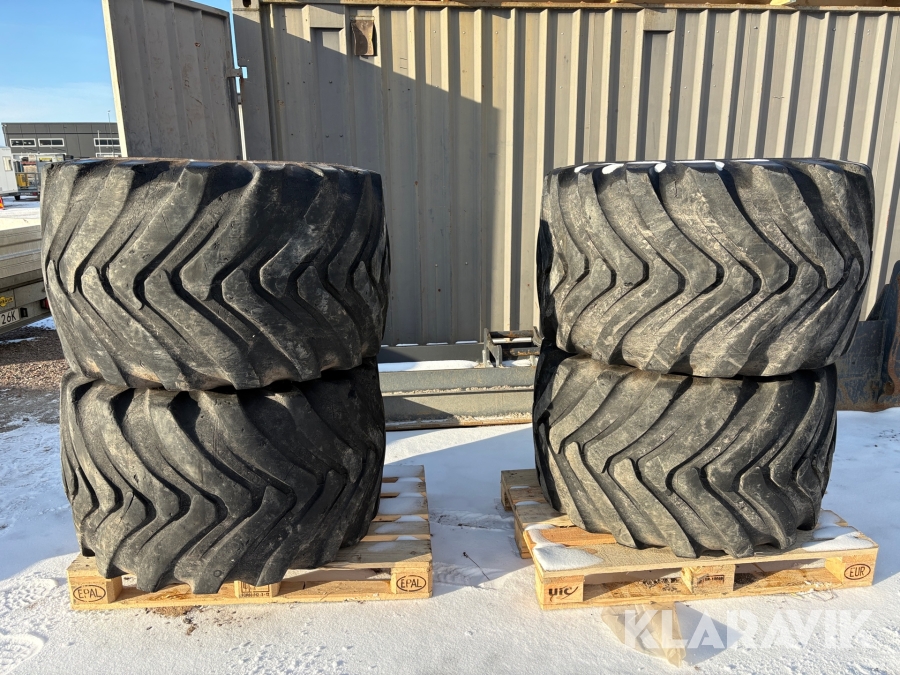 Twinhjul Nokian Excavator 650/45-22.5 - 4st