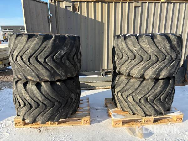 Twinhjul Nokian Excavator 650/45-22.5 - 4st