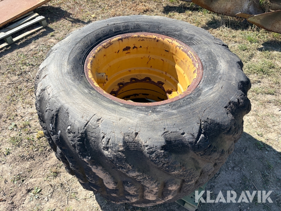 Reservhjul skogsmaskin Nokia 700/50R26.5 12 bult