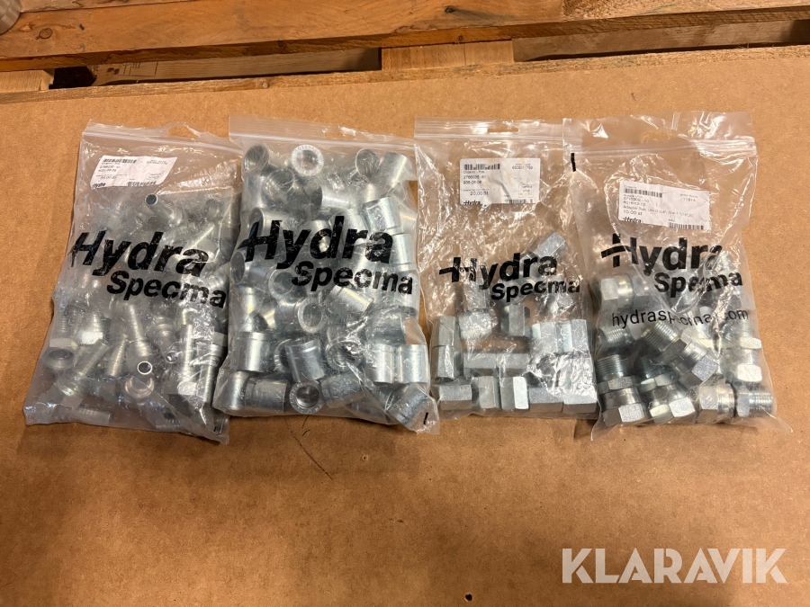 Diverse hydraulkopplingar Hydra Specma