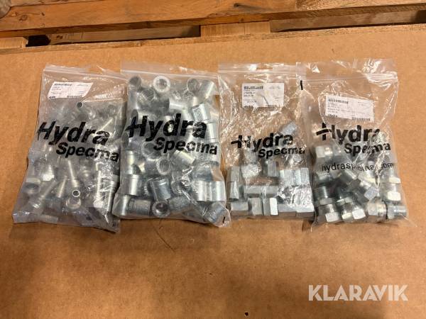 Diverse hydraulkopplingar Hydra Specma