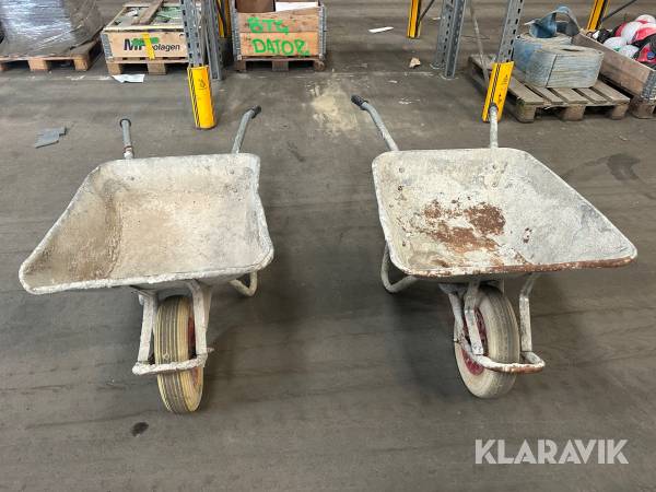 Skottkärror Hörby Bruk 2 st