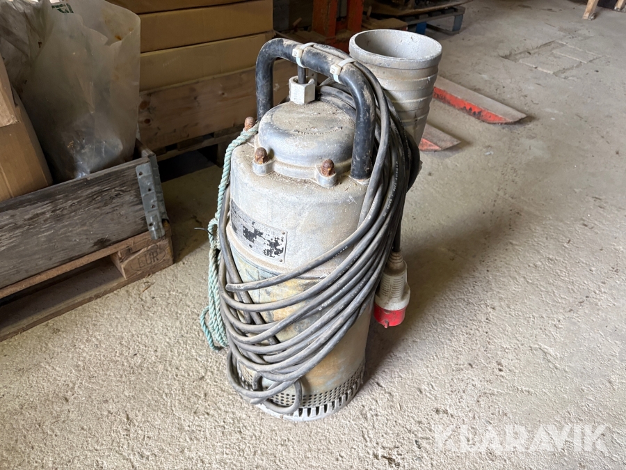 Dränkbar pump Pumpex 3000 V 6 tum