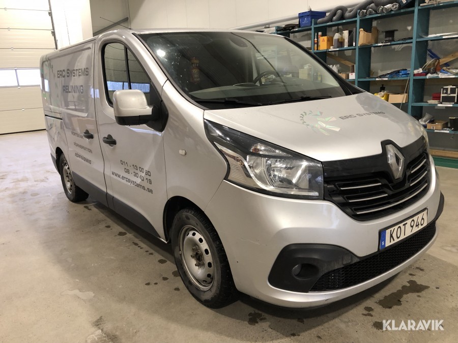 Spolbil Renault Trafic Rom Compact Pro