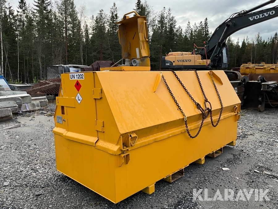 Dieseltank Färmartanken 3 m3