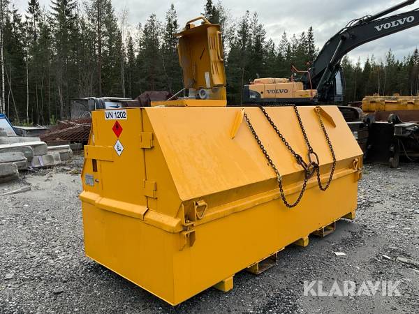 Dieseltank Färmartanken 3 m3