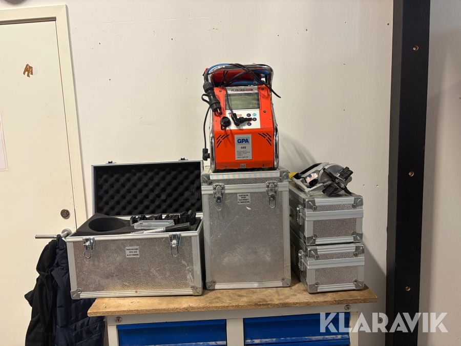 Rörsvetsningskit PEM svets och broschningsverktyg