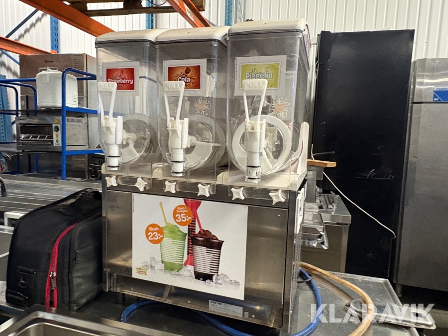 Slushmaskin 3 sorter SPM