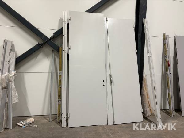 Ståldörr/pardörr 2000*3000mm Daloc