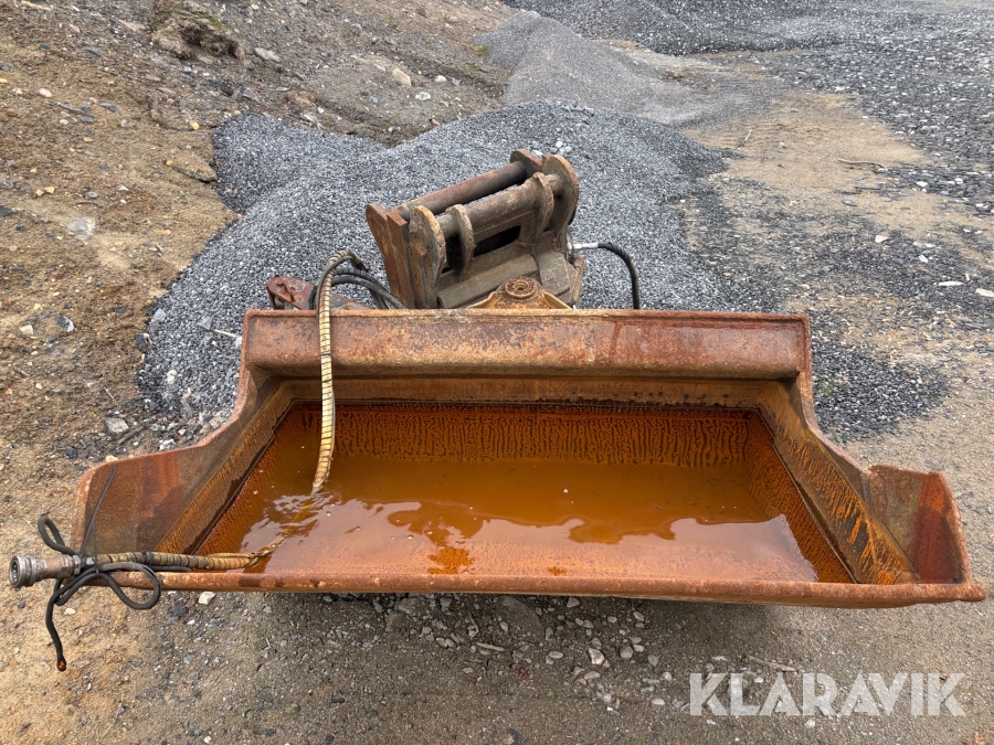 Hydraulisk planeringsskopa