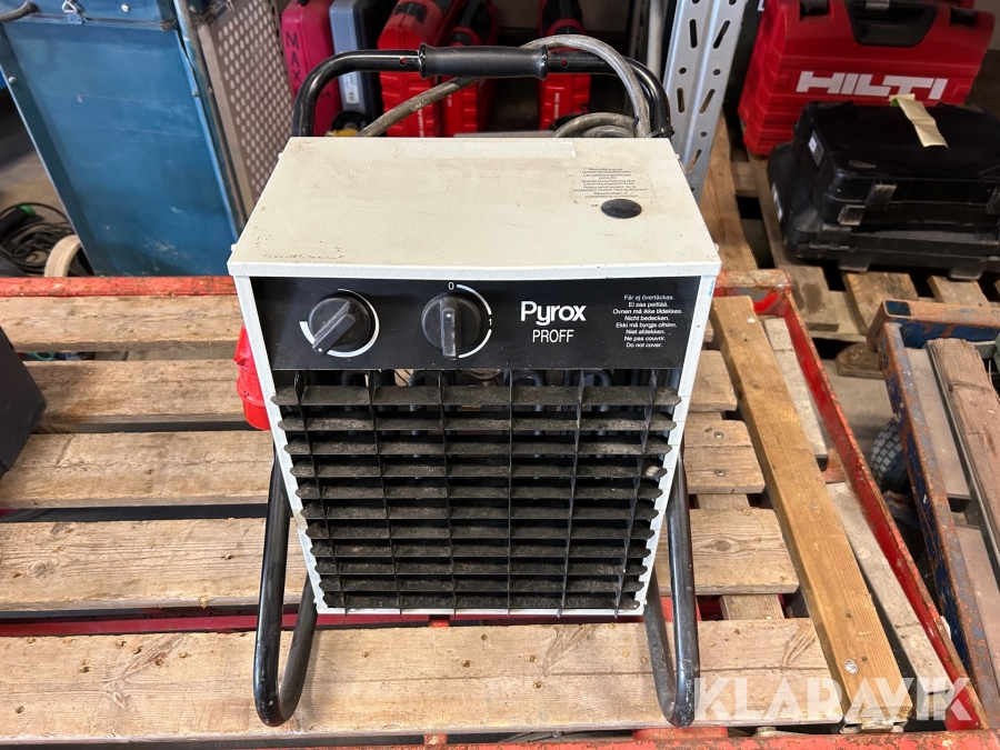 Varmluftsfläkt PYROX PROFF 9