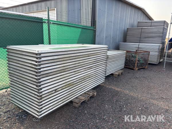 Väggkassett väderskydd Layher stort parti