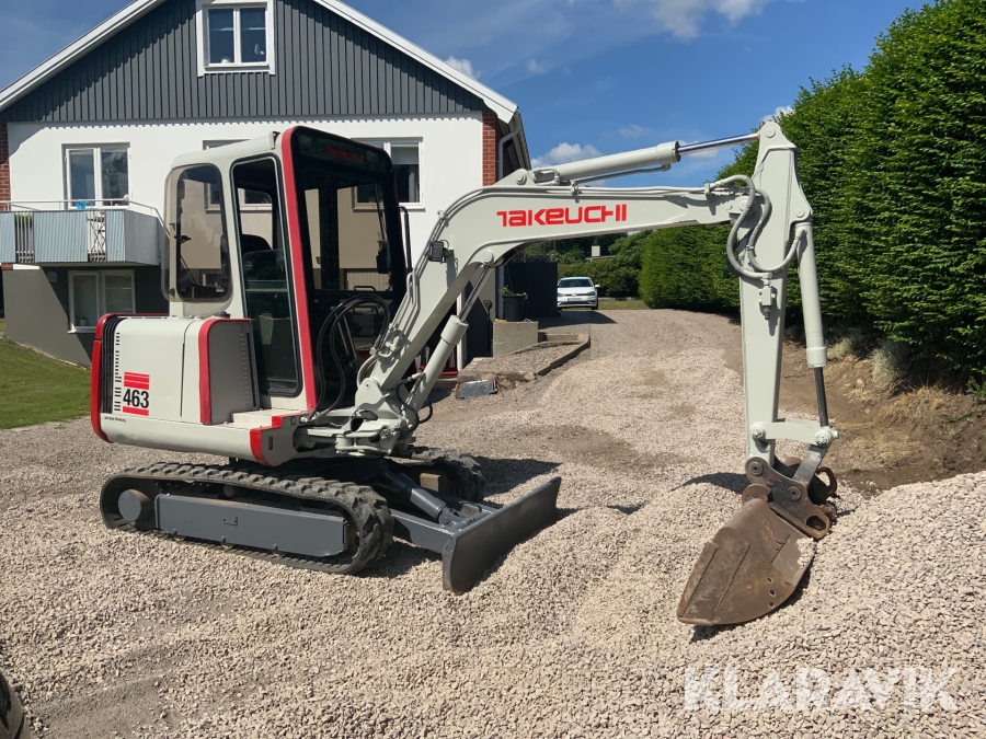 Grävmaskin Takeuchi TB025