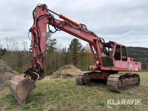 Grävmaskin Atila 1704 HD med planeringsskopa
