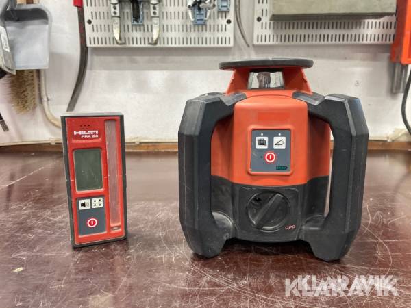 Planlaser & lasermottagare Hilti PR2-HS, PRA20