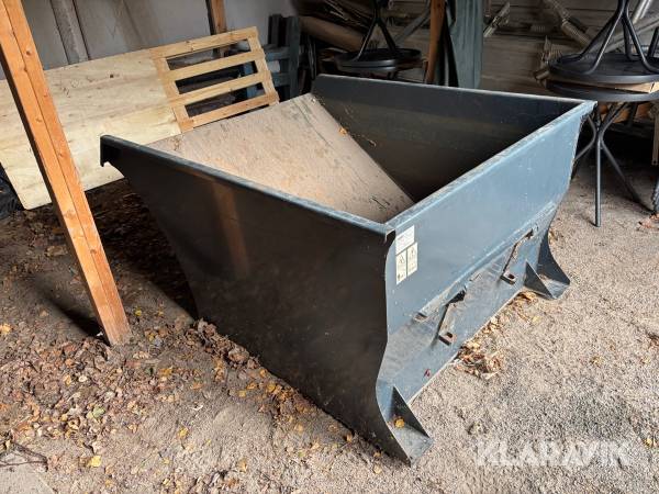 Container Avant 950L med Avantfäste